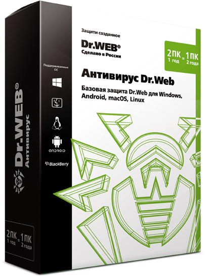Антивирус Dr.Web Anti-Virus (продление) на 36 месяцев